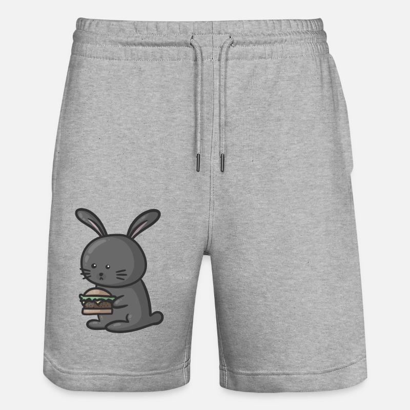 lapin - Short de jogging bio TRAINER Stanley/Stella unisexe - gris chiné