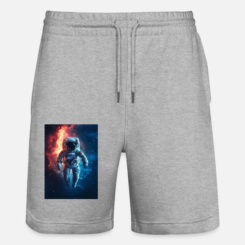 Astronaute 3 - Short de jogging bio TRAINER Stanley/Stella unisexe - gris chiné