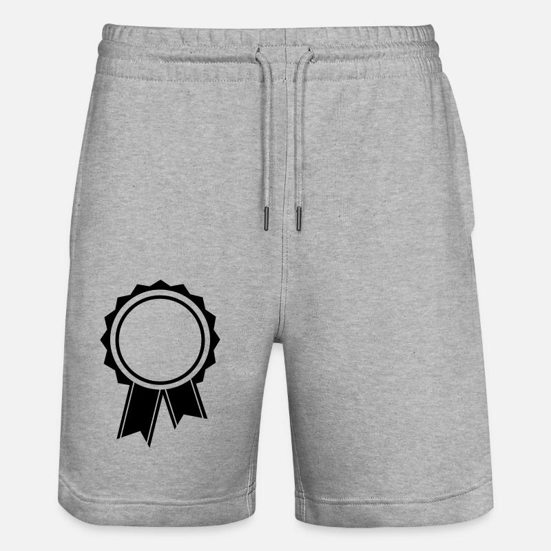 insigne - Short de jogging bio TRAINER Stanley/Stella unisexe - gris chiné