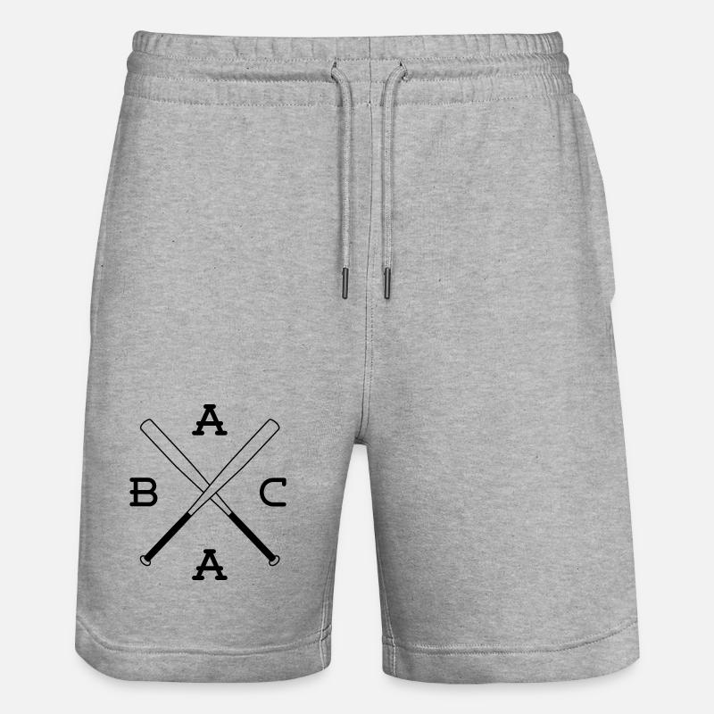 ACAB - Short de jogging bio TRAINER Stanley/Stella unisexe - gris chiné