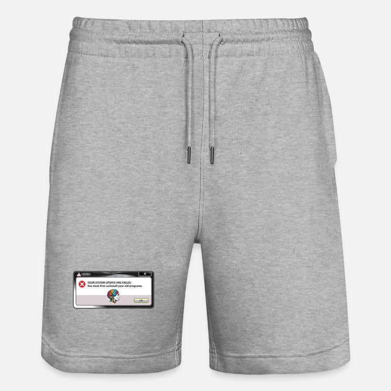 UPDATE - Short de jogging bio TRAINER Stanley/Stella unisexe - gris chiné