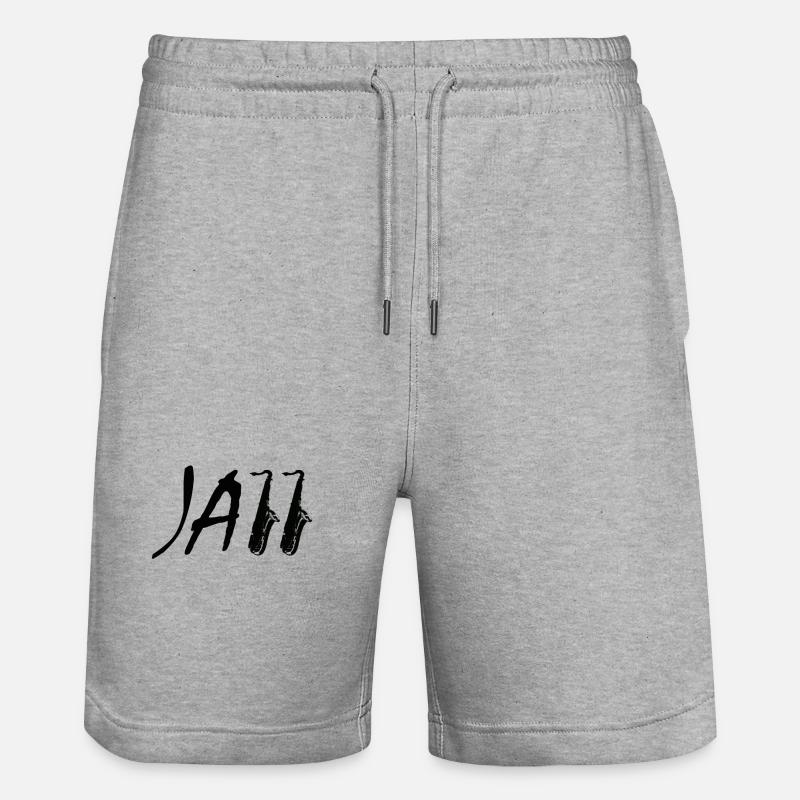 Jazz - Short de jogging bio TRAINER Stanley/Stella unisexe - gris chiné