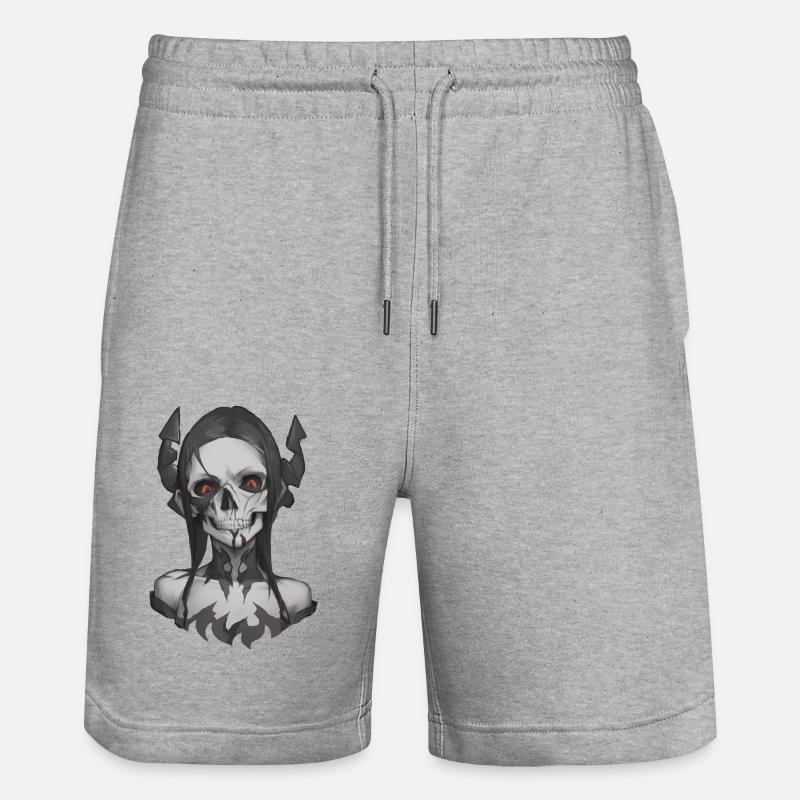 Halloween Hell Dance: Séduction démoniaque - Short de jogging bio TRAINER Stanley/Stella unisexe - gris chiné