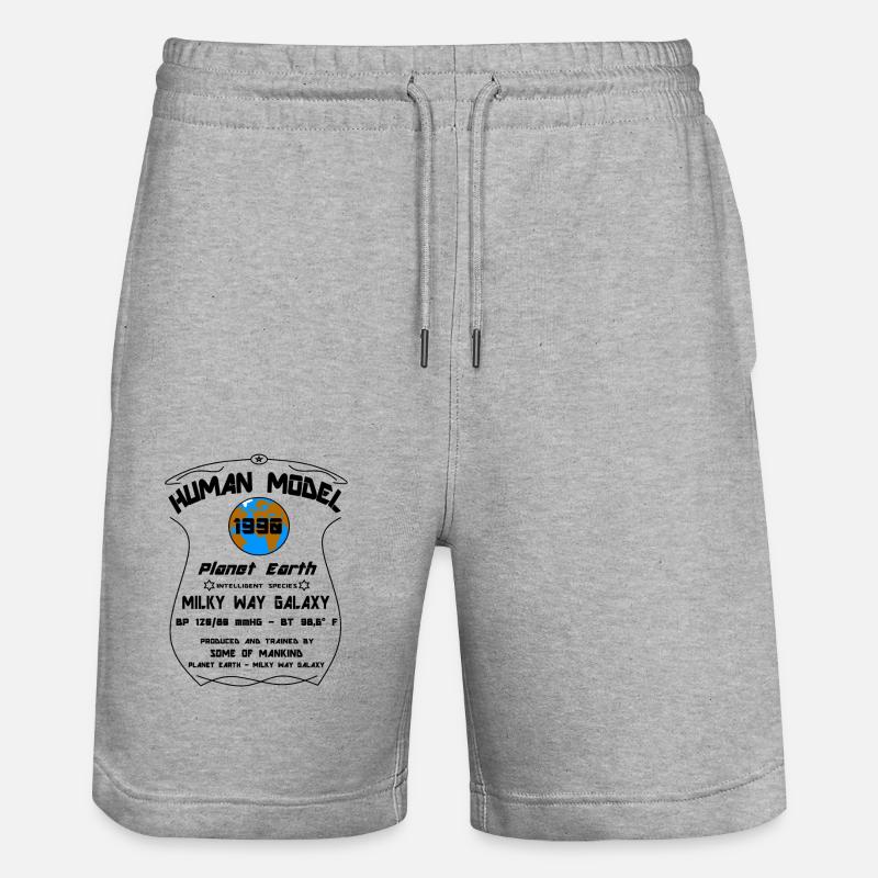 1990 - Short de jogging bio TRAINER Stanley/Stella unisexe - gris chiné