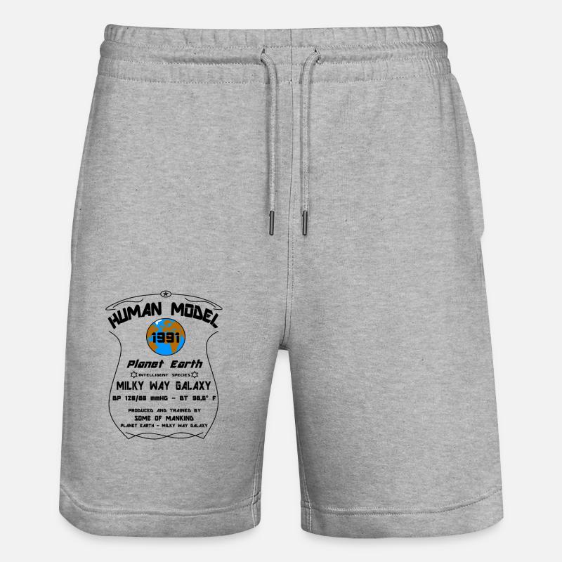 1991 - Short de jogging bio TRAINER Stanley/Stella unisexe - gris chiné