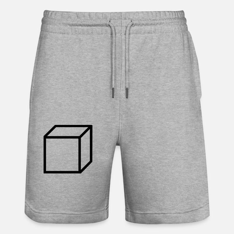 cube - Short de jogging bio TRAINER Stanley/Stella unisexe - gris chiné