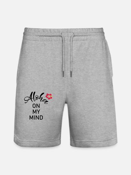 Aloha dans mon - Short de jogging bio TRAINER Stanley/Stella unisexe - gris chiné
