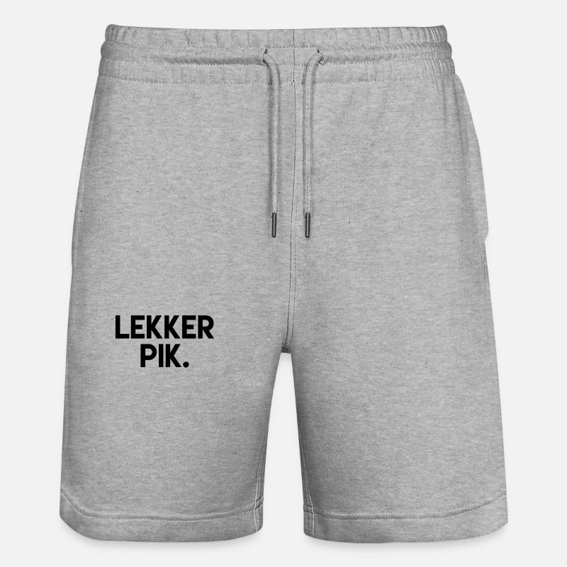 Belle bite. - Short de jogging bio TRAINER Stanley/Stella unisexe - gris chiné