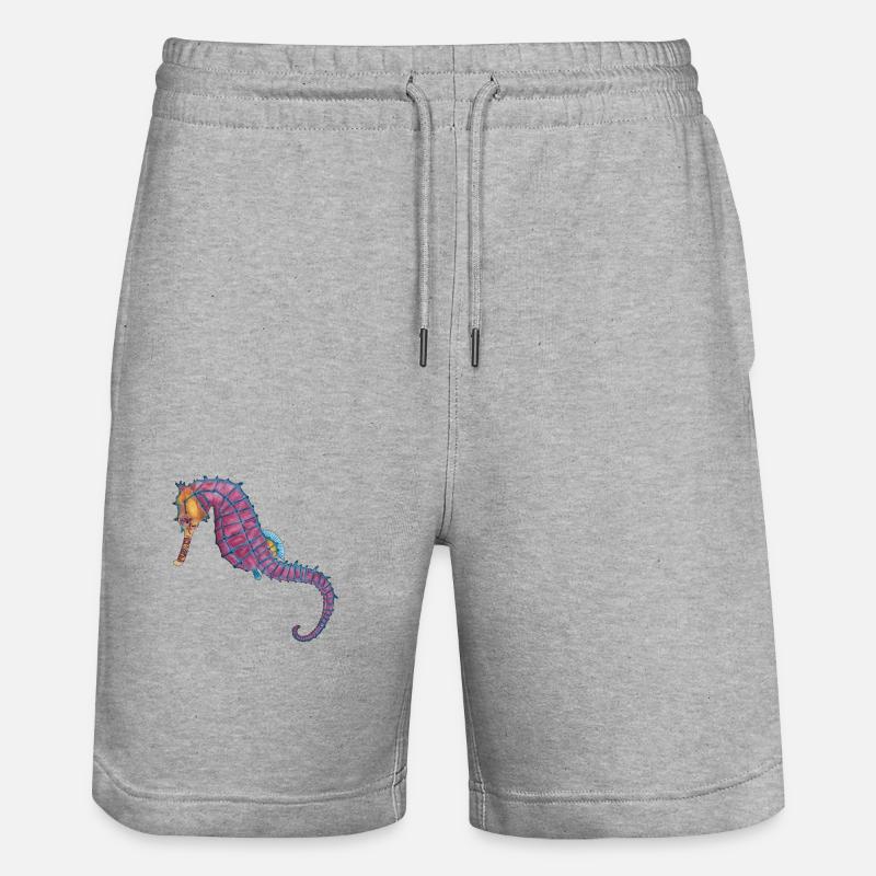 Hippocampe - Short de jogging bio TRAINER Stanley/Stella unisexe - gris chiné