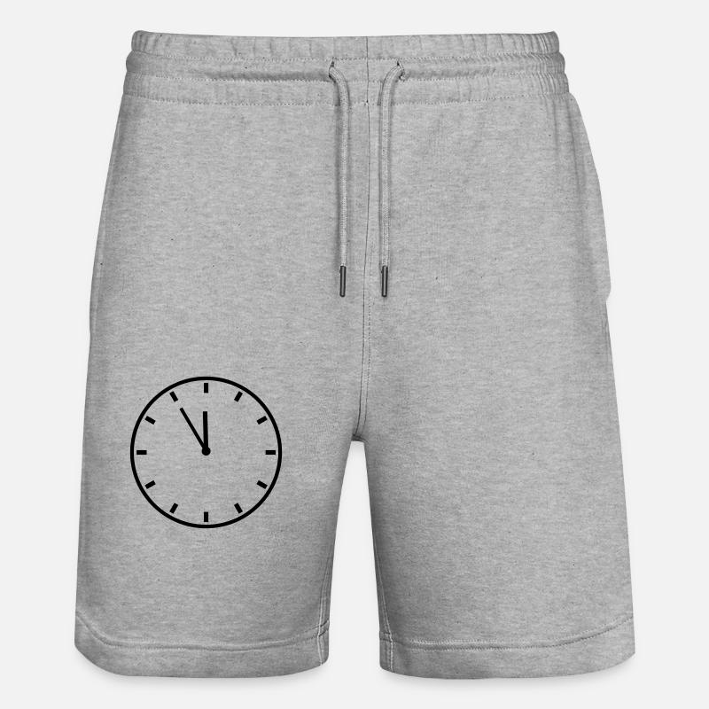 Temps 5 avant - Short de jogging bio TRAINER Stanley/Stella unisexe - gris chiné