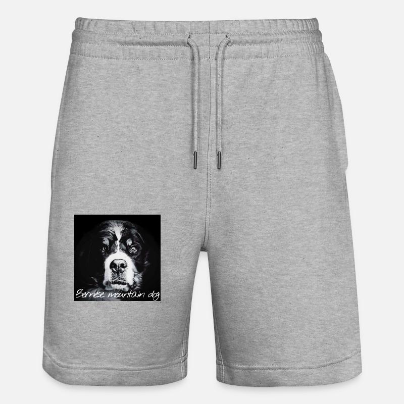Bouvier bernois - Short de jogging bio TRAINER Stanley/Stella unisexe - gris chiné