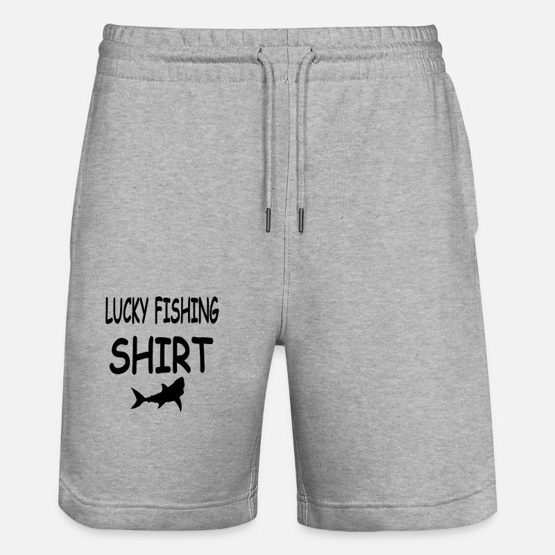 Pêche - Short de jogging bio TRAINER Stanley/Stella unisexe - gris chiné