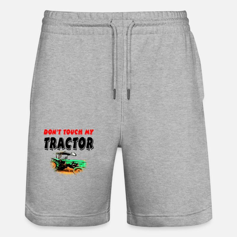 Tracteur - Short de jogging bio TRAINER Stanley/Stella unisexe - gris chiné