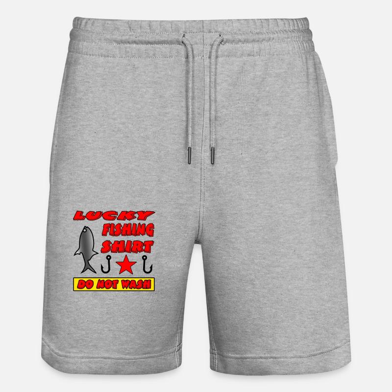 Pêche - Short de jogging bio TRAINER Stanley/Stella unisexe - gris chiné