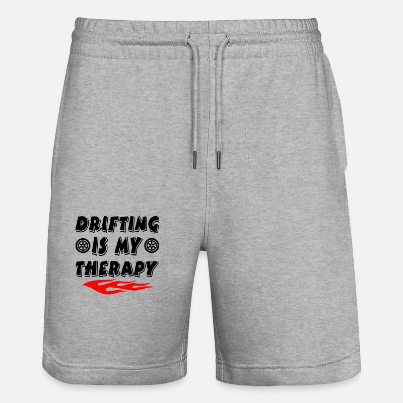 Auto - Stanley/Stella Unisex Bio Joggingshorts Trainer  - Grau meliert