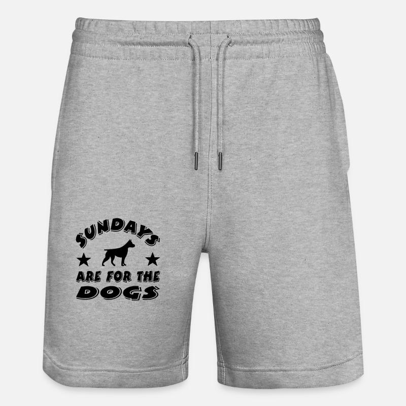 Canine - Short de jogging bio TRAINER Stanley/Stella unisexe - gris chiné