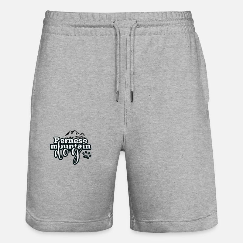 Bouvier bernois - Short de jogging bio TRAINER Stanley/Stella unisexe - gris chiné