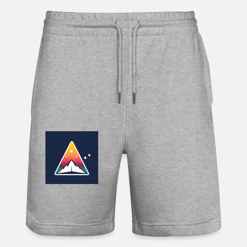 Espace - Short de jogging bio TRAINER Stanley/Stella unisexe - gris chiné