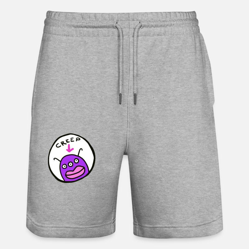 Ramper - Short de jogging bio TRAINER Stanley/Stella unisexe - gris chiné