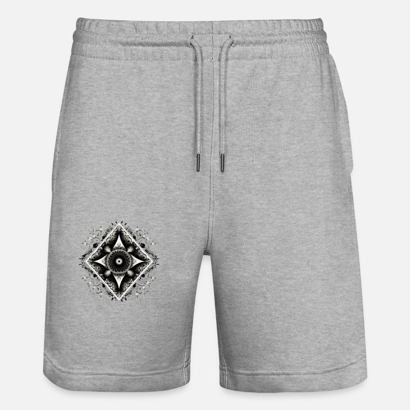 Maya3 - Short de jogging bio TRAINER Stanley/Stella unisexe - gris chiné