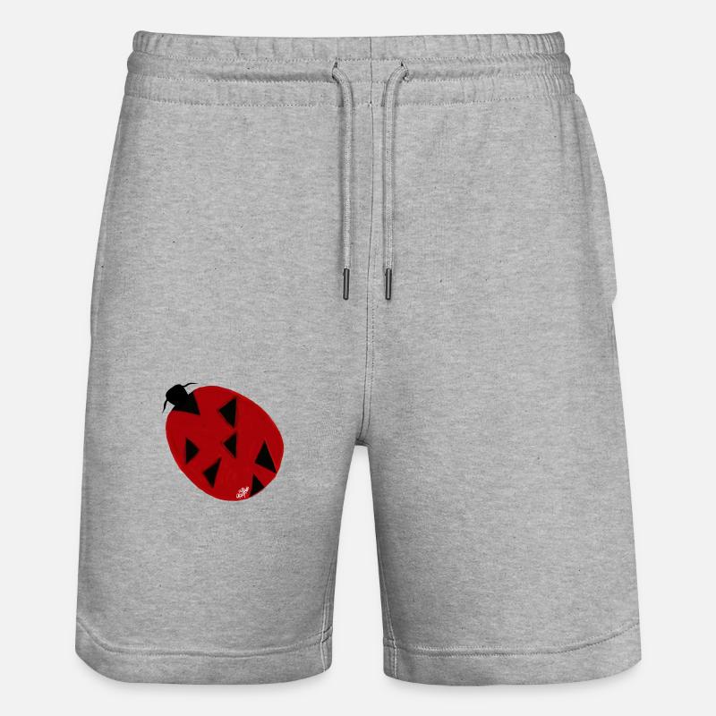 Coccinella Sptempunctata inusualis v.shirt - Short de jogging bio TRAINER Stanley/Stella unisexe - gris chiné