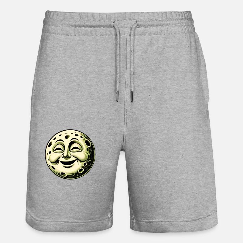 Moon rit - Short de jogging bio TRAINER Stanley/Stella unisexe - gris chiné