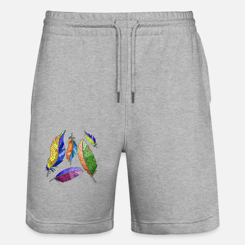 Stylo - Short de jogging bio TRAINER Stanley/Stella unisexe - gris chiné