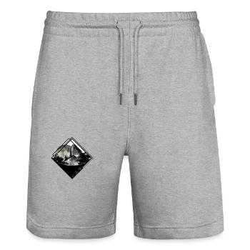 wildlife - Stanley/Stella Unisex Bio Joggingshorts Trainer  - Grau meliert - Vorne - Nik (191cm) & Marisol (170cm)