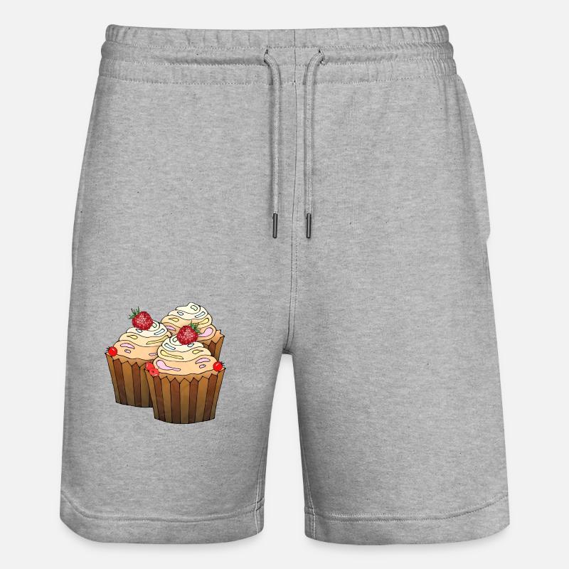 Gâteaux - Short de jogging bio TRAINER Stanley/Stella unisexe - gris chiné