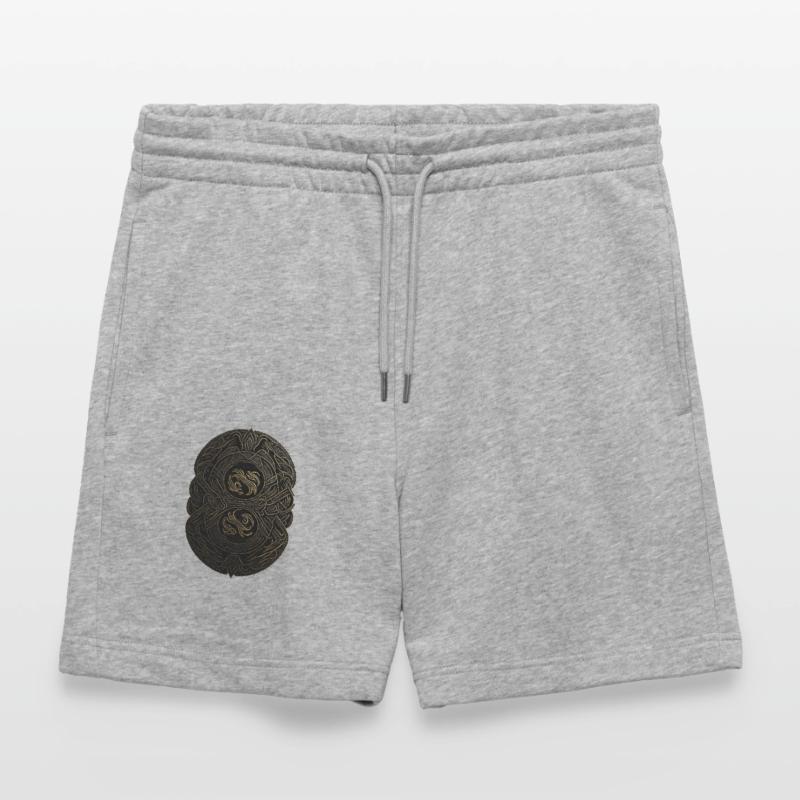 Monogramme Maya noir et or Short de jogging bio TRAINER Stanley/Stella unisexe