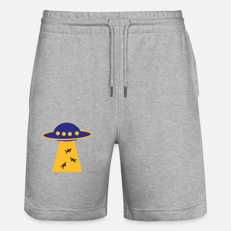 OVNI - Short de jogging bio TRAINER Stanley/Stella unisexe - gris chiné