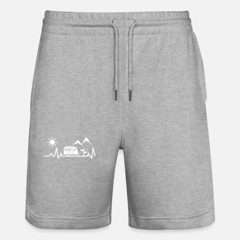 Camping - Short de jogging bio TRAINER Stanley/Stella unisexe - gris chiné