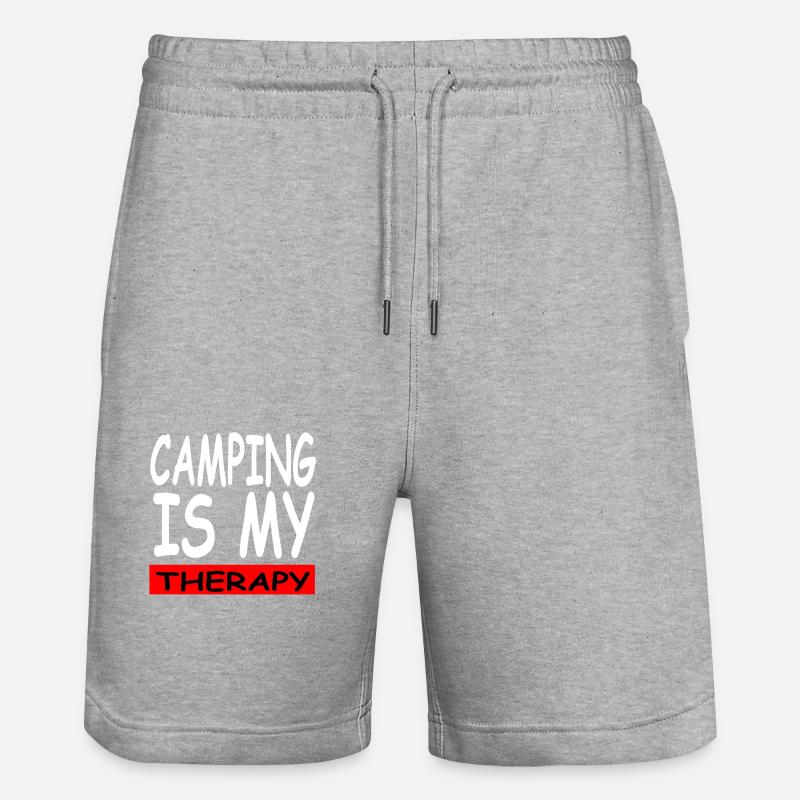 Camping - Short de jogging bio TRAINER Stanley/Stella unisexe - gris chiné