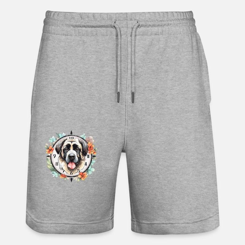 Le joyeux - Short de jogging bio TRAINER Stanley/Stella unisexe - gris chiné