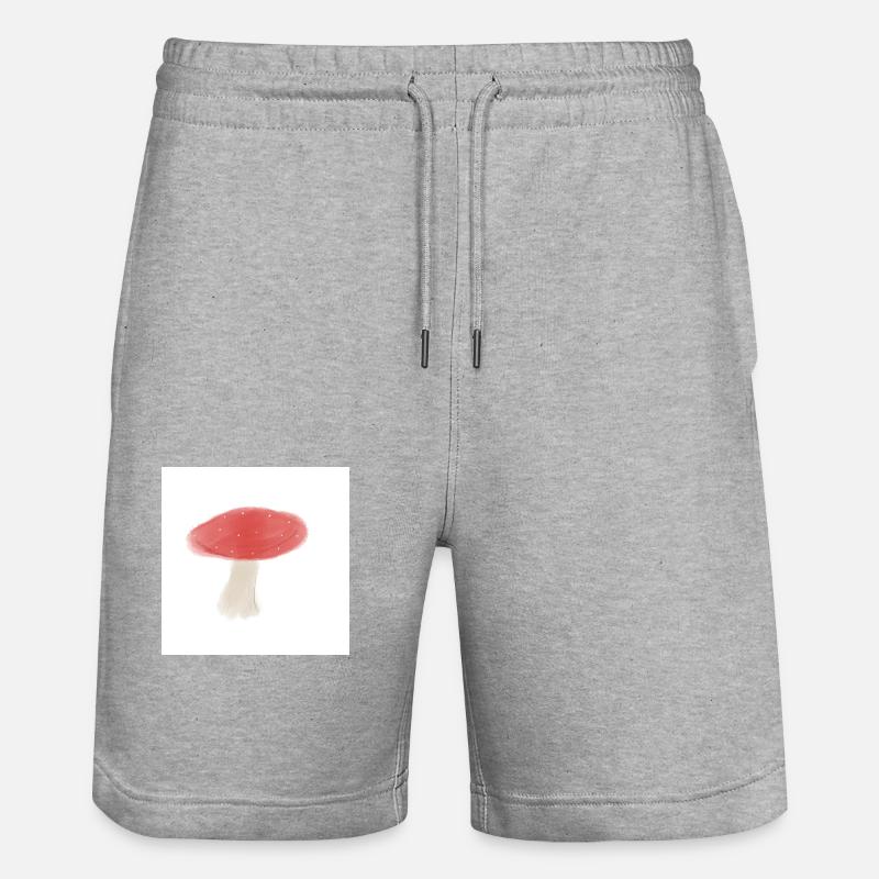 l’amanite tue mouche - Short de jogging bio TRAINER Stanley/Stella unisexe - gris chiné