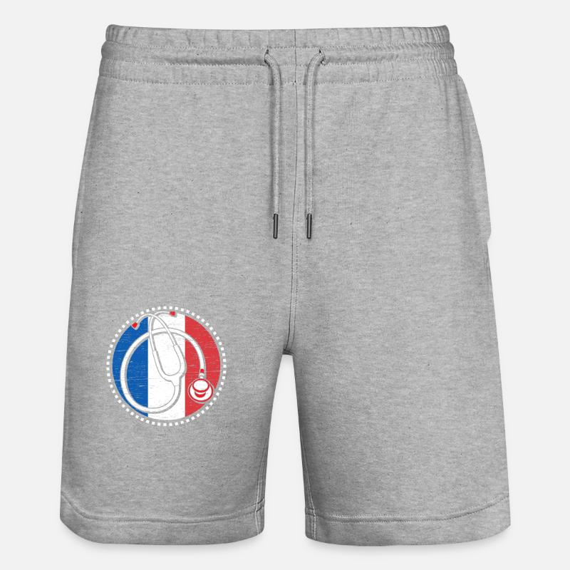 Infirmière Française, Infirmière Diplômée - Short de jogging bio TRAINER Stanley/Stella unisexe - undefined