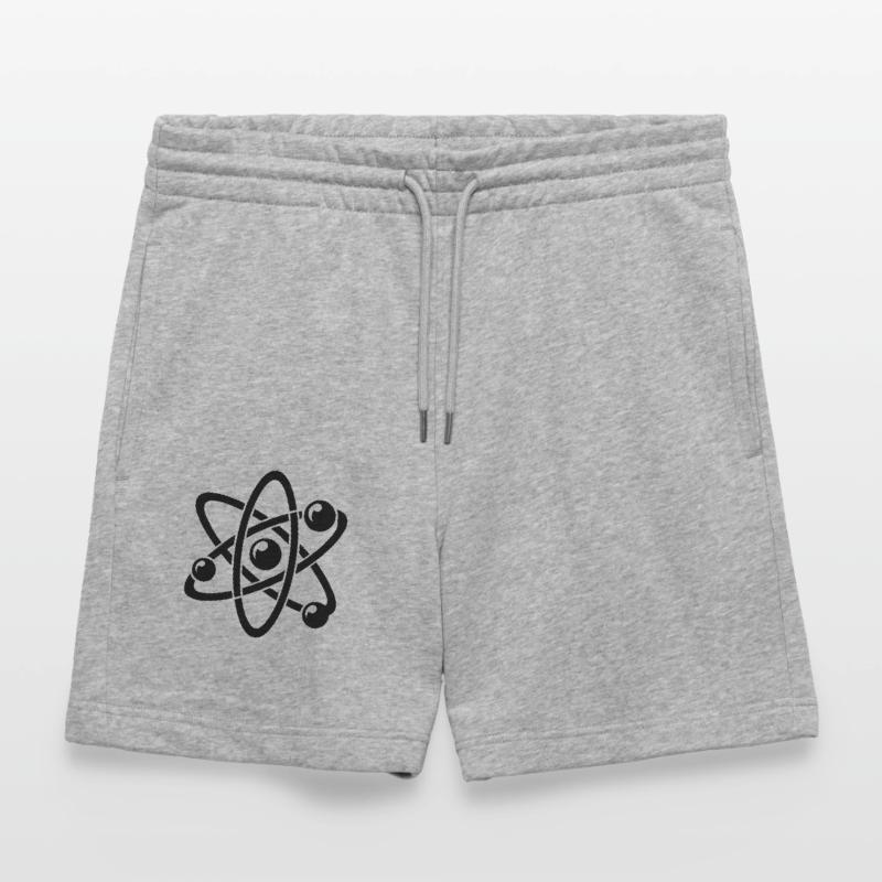 Atomic Nucleus Physics Atom Electron Atomic Model Stanley/Stella Trainer Unisex Organic Jogging Shorts