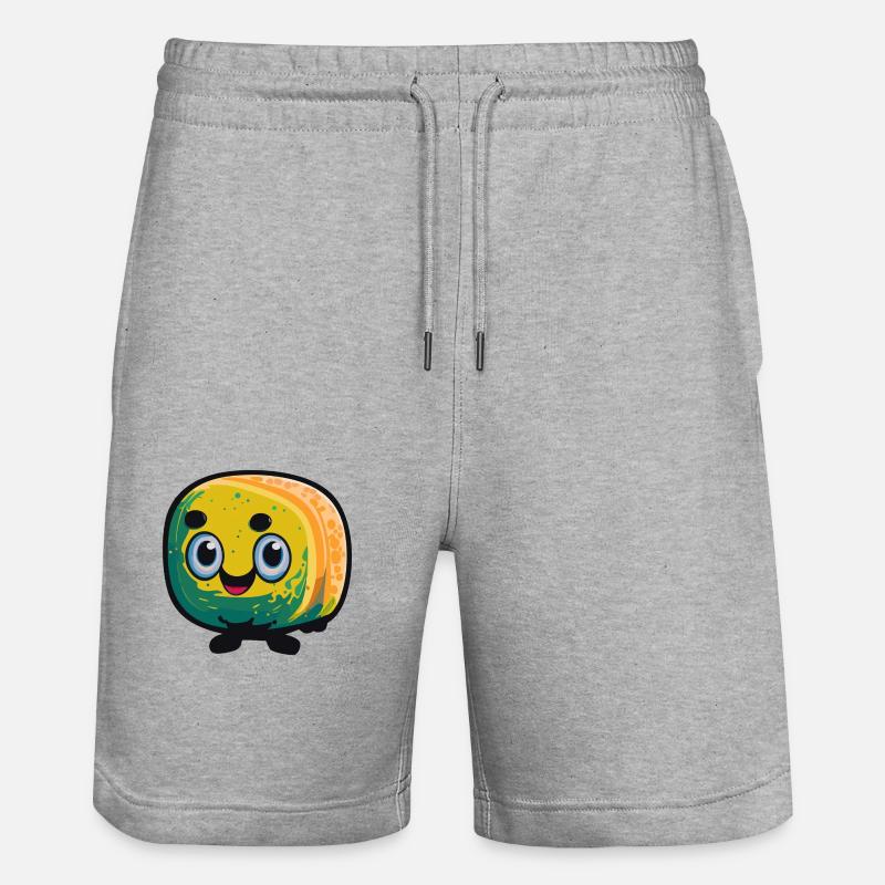 Casper - Short de jogging bio TRAINER Stanley/Stella unisexe - gris chiné