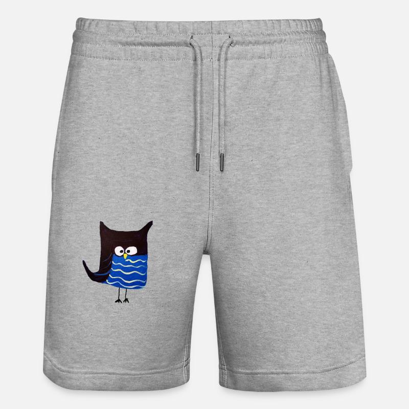Eulalia - Short de jogging bio TRAINER Stanley/Stella unisexe - gris chiné