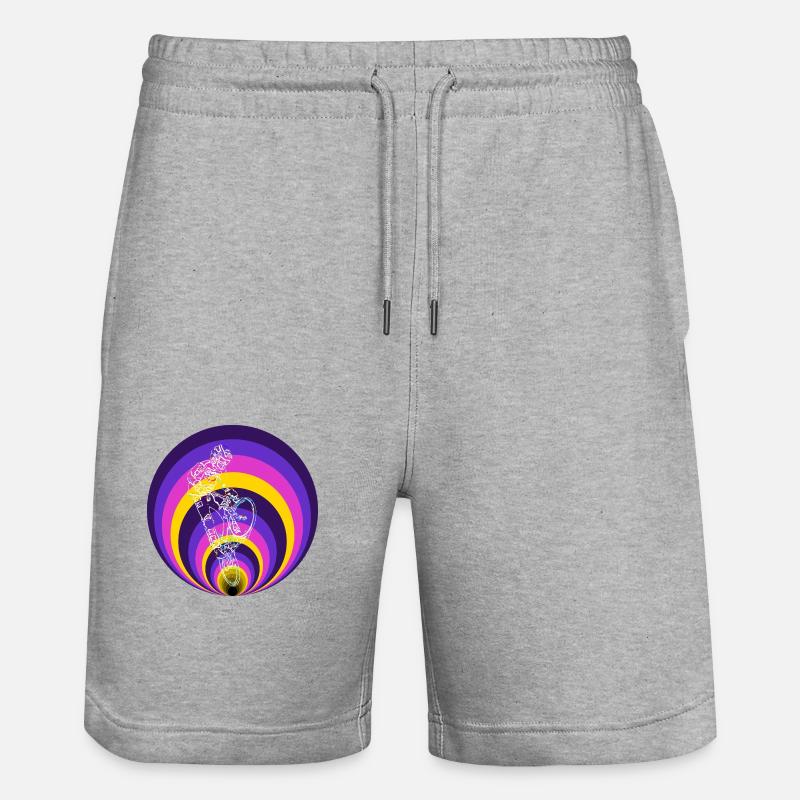 bmx - Short de jogging bio TRAINER Stanley/Stella unisexe - gris chiné