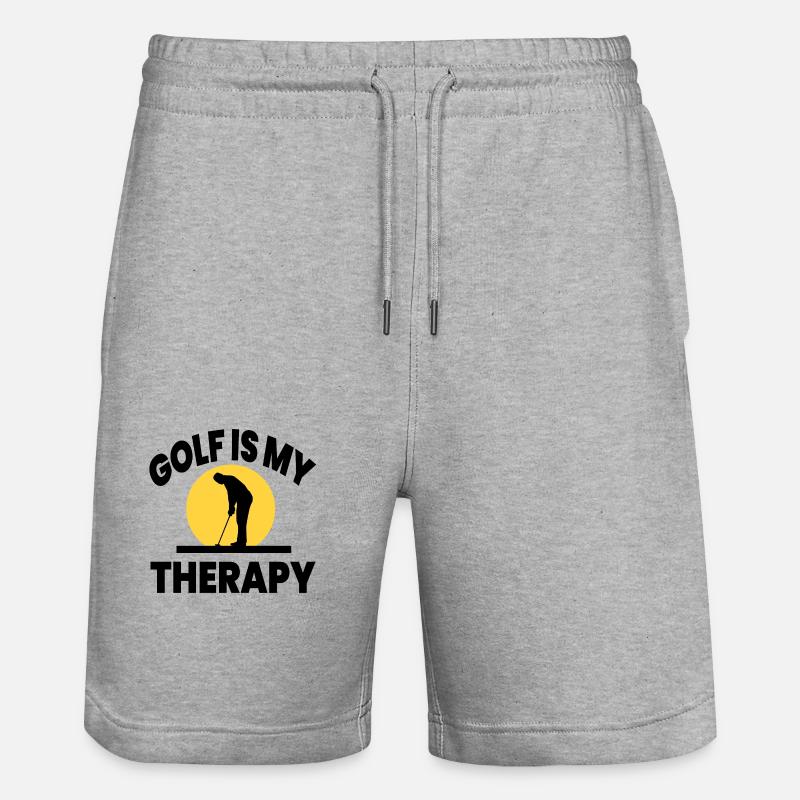 Golfe - Short de jogging bio TRAINER Stanley/Stella unisexe - gris chiné