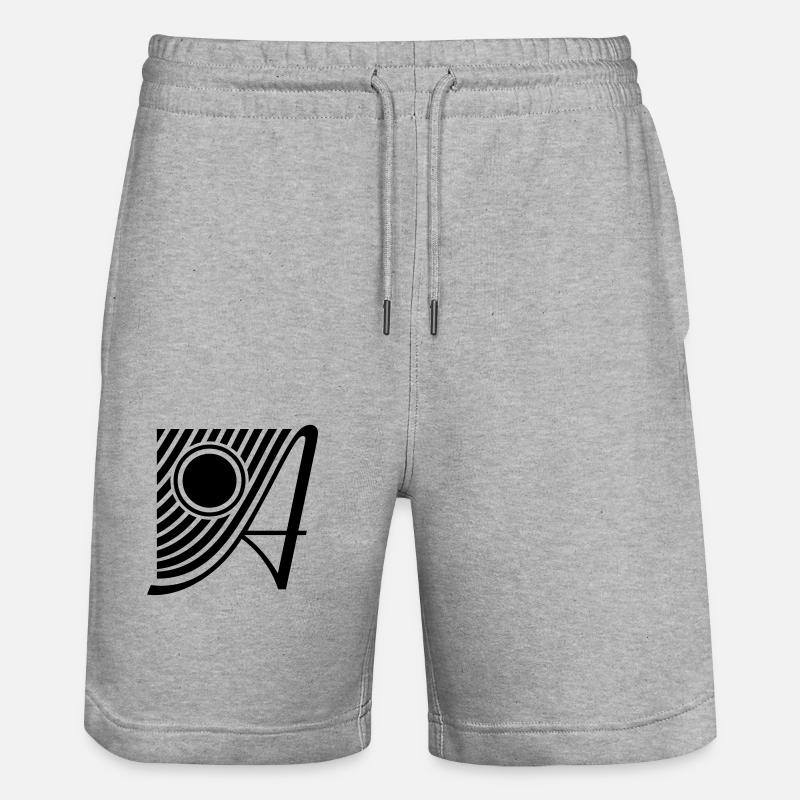 ALOGO - Short de jogging bio TRAINER Stanley/Stella unisexe - gris chiné