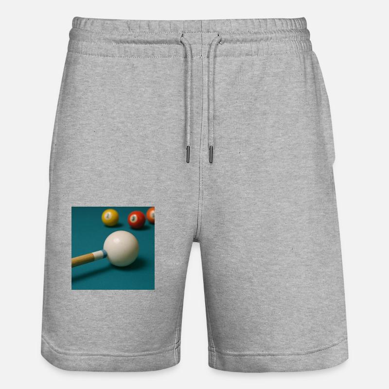 Billard - Short de jogging bio TRAINER Stanley/Stella unisexe - gris chiné