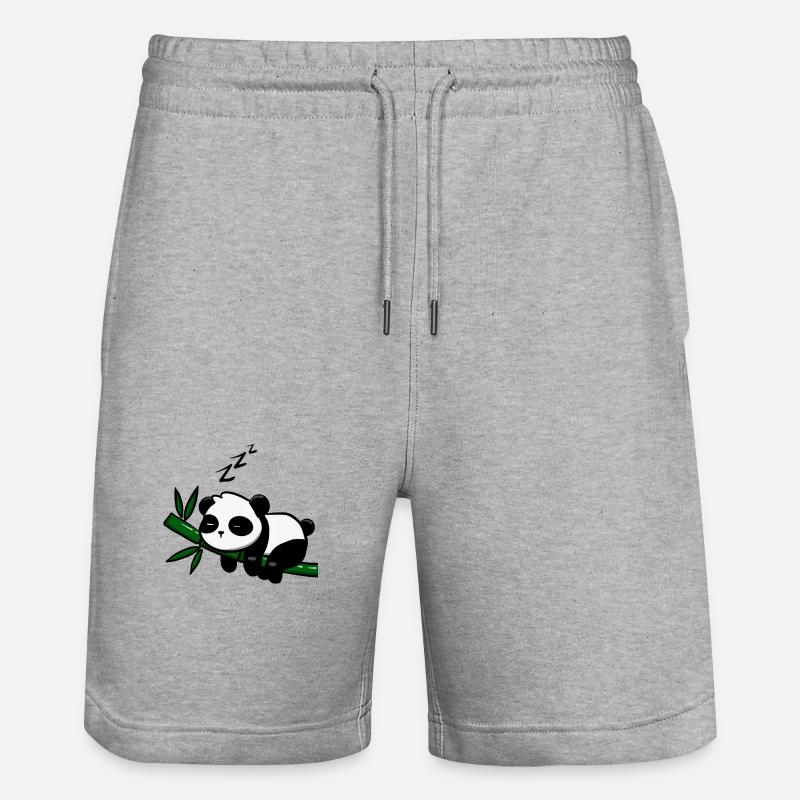 Pandodo - Short de jogging bio TRAINER Stanley/Stella unisexe - gris chiné