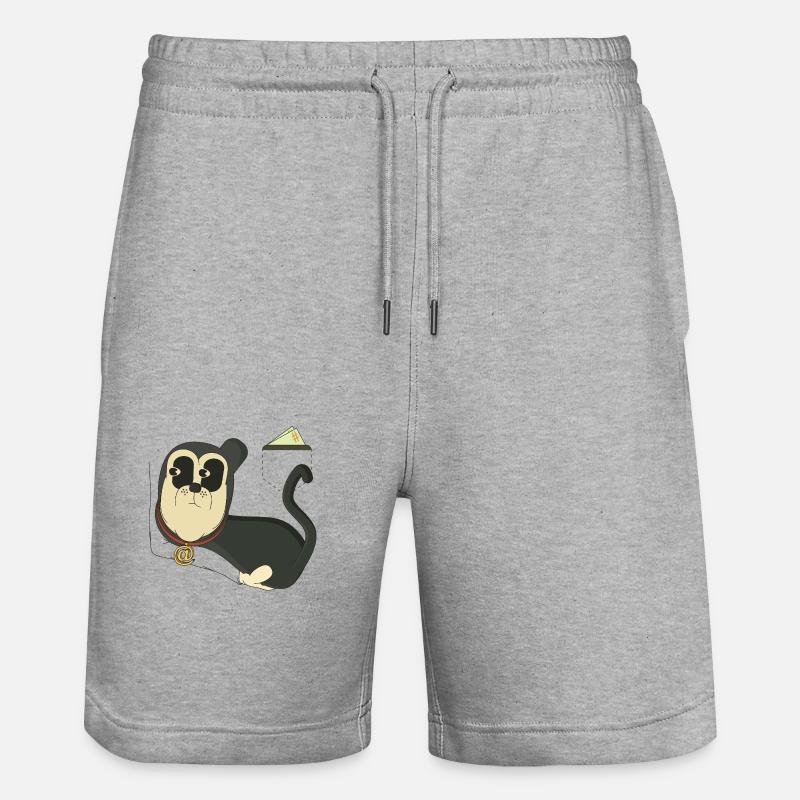FAVEUR - Short de jogging bio TRAINER Stanley/Stella unisexe - gris chiné