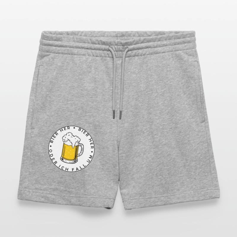 Bees here - Oder ich fall um! Stanley/Stella Trainer Unisex Organic Jogging Shorts
