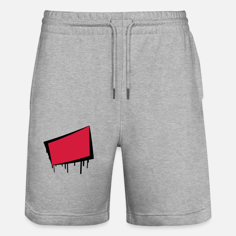 Frame - Short de jogging bio TRAINER Stanley/Stella unisexe - gris chiné