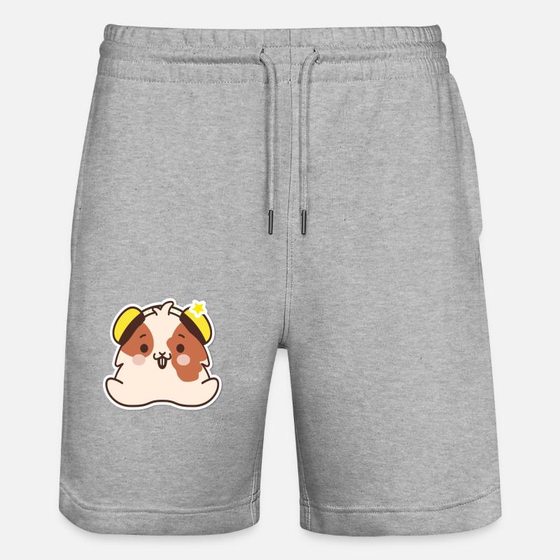 Hamster d’anime - Short de jogging bio TRAINER Stanley/Stella unisexe - gris chiné