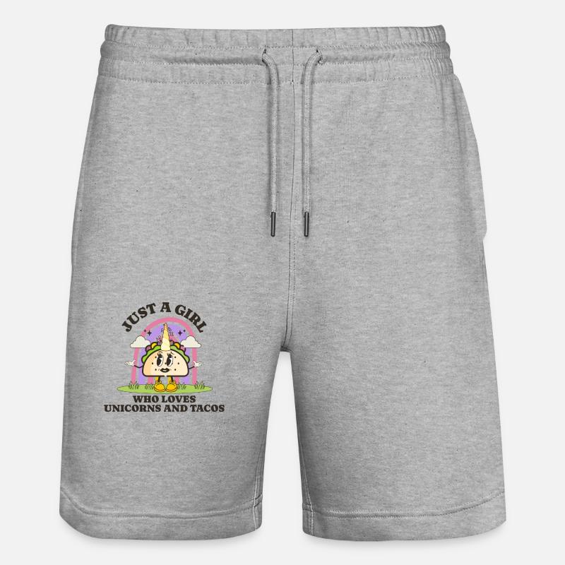 Taco - Short de jogging bio TRAINER Stanley/Stella unisexe - gris chiné