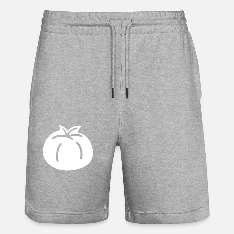 mozzarella - Short de jogging bio TRAINER Stanley/Stella unisexe - gris chiné
